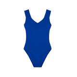 Soya Scoop Neck Swimsuit in Sapphire