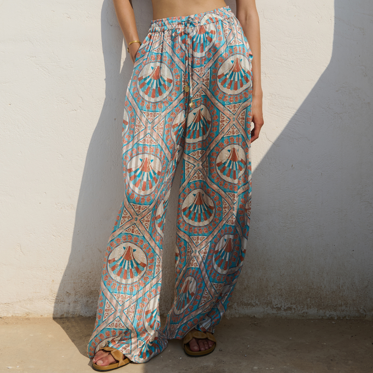PAOLITA - Sapphire Pleated Trousers
