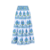 Rah Rah Skirt in Lapis Meadow