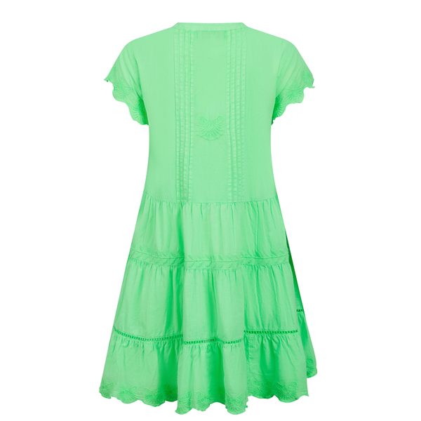 Salma Dress in Neon Green