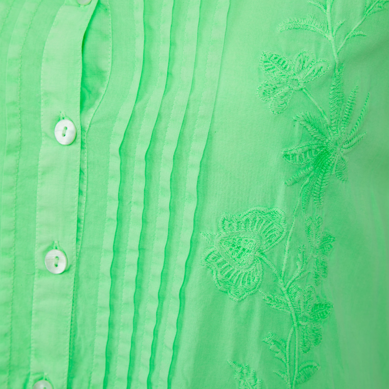 Salma Dress in Neon Green