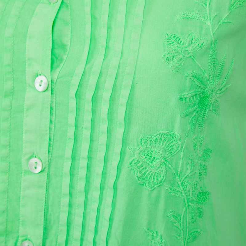 Salma Dress in Neon Green