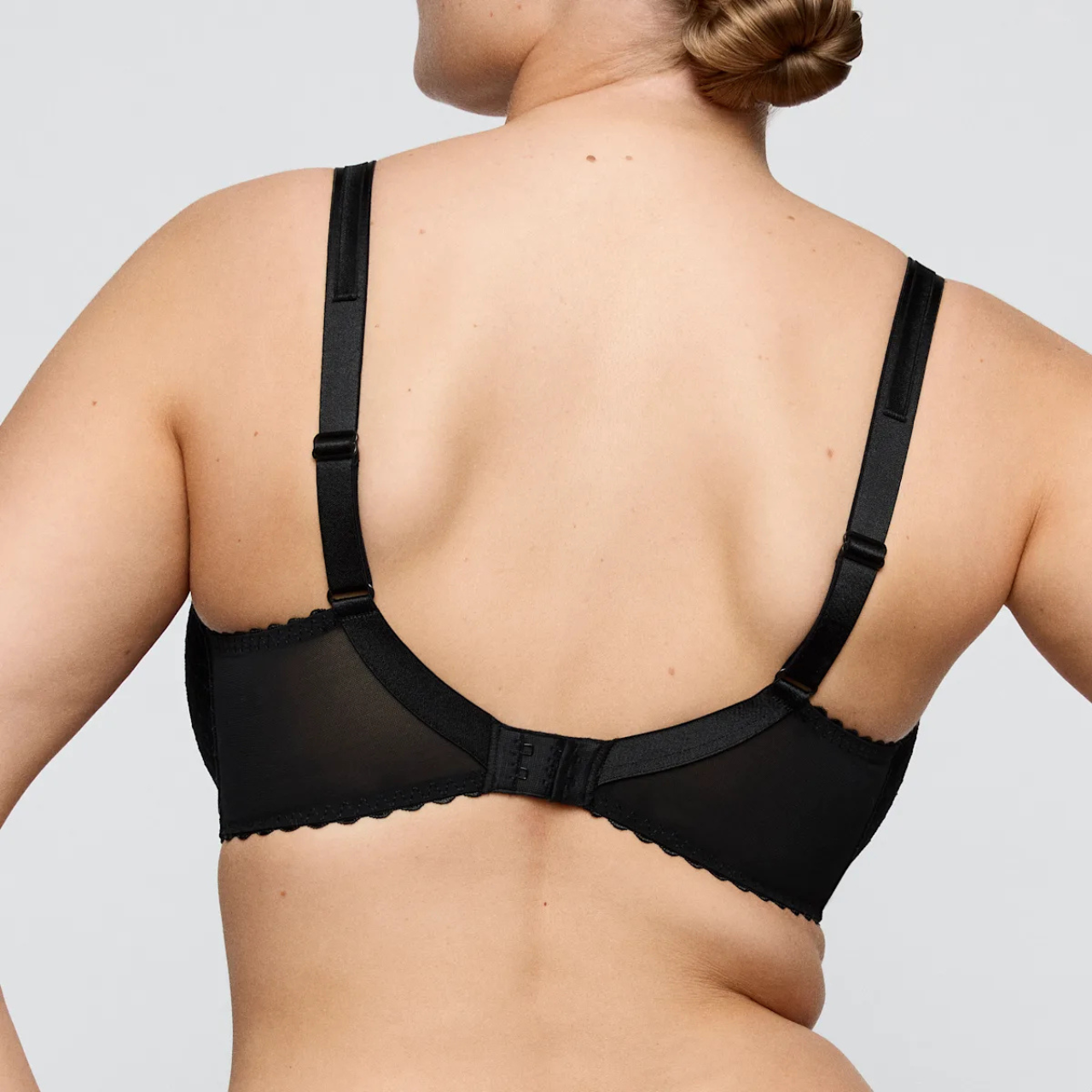 Jokko Half Padded Plunge Bra in Black
