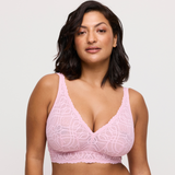 Salerno Bralette in Spring Rose