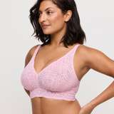 Salerno Bralette in Spring Rose