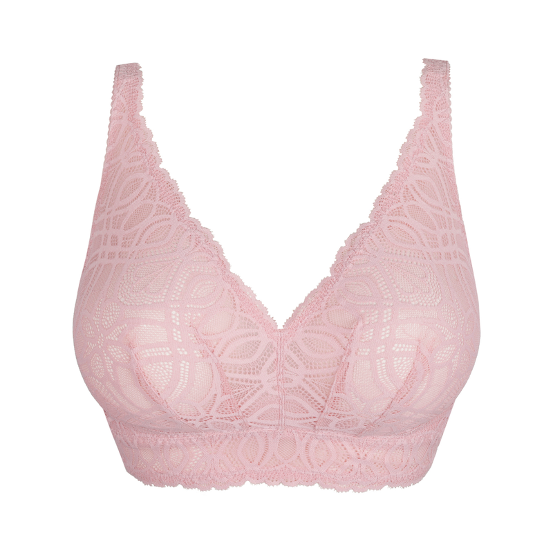 Salerno Bralette in Spring Rose