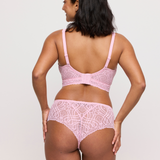 Salerno Bralette in Spring Rose