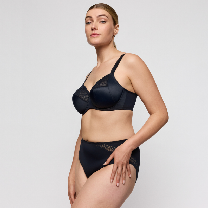 Salerno Full Briefs in Midnight Blue