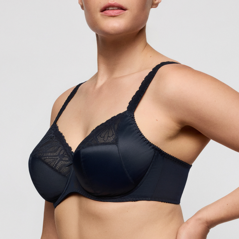 Salerno Full Cup Bra in Midnight Blue