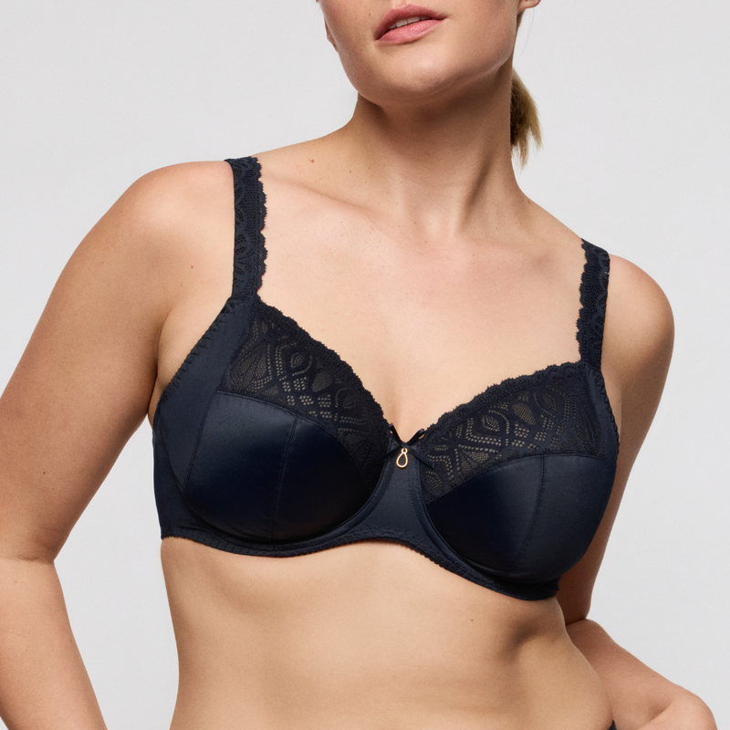 Salerno Full Cup Bra in Midnight Blue
