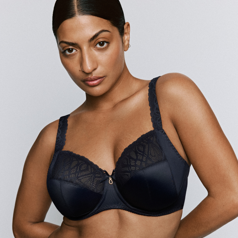 Salerno Full Cup Bra in Midnight Blue