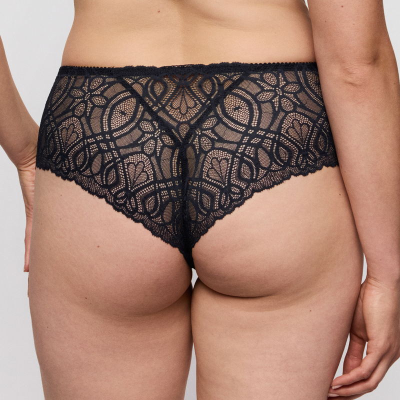 Salerno Luxury Thong in Midnight Blue