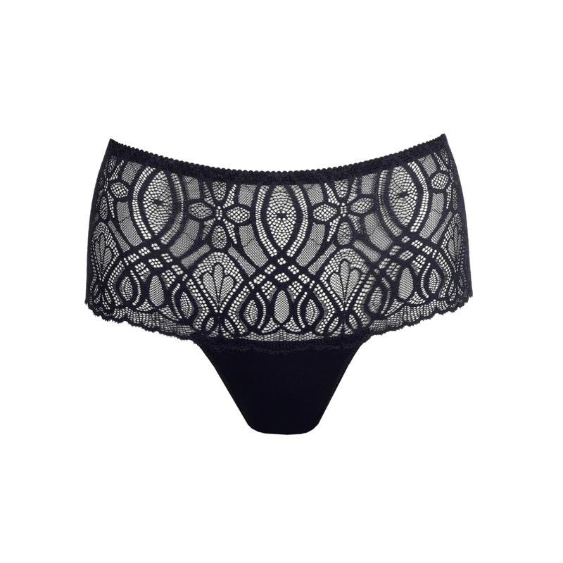 Salerno Luxury Thong in Midnight Blue