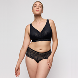 Salerno Luxury Thong in Midnight Blue