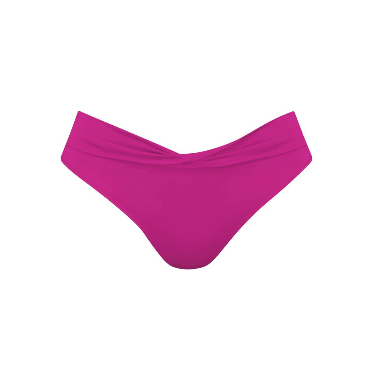 Shiny Basics Valerie Bikini Bottom in Passion Pink