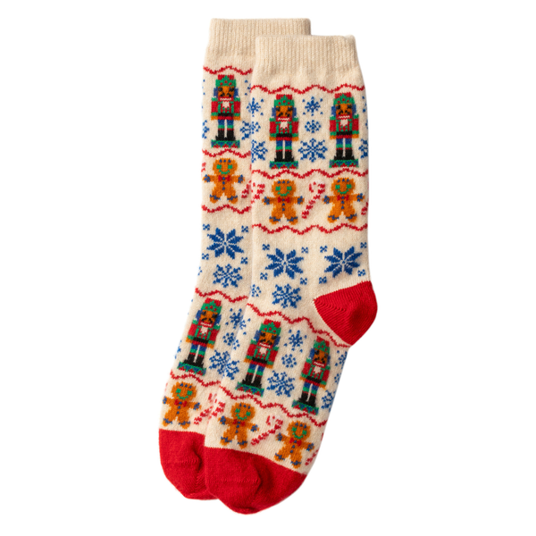 Cashmere Nutcracker Bed-Socks