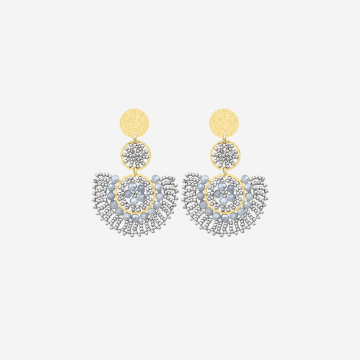 Cancun Earrings in Platinum