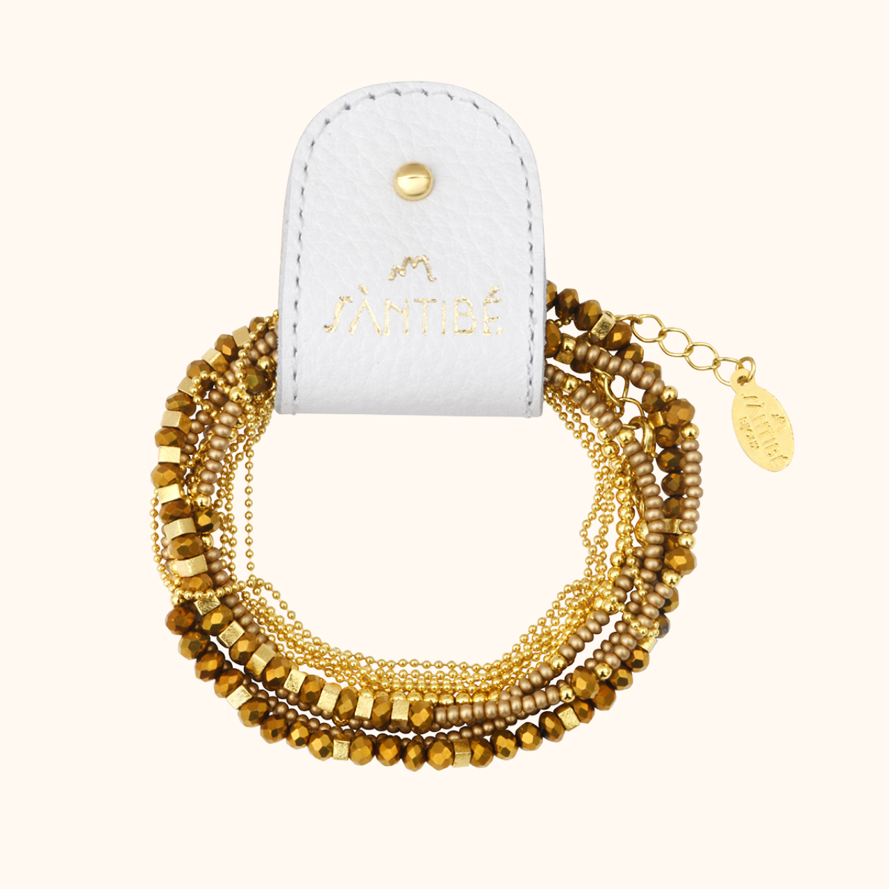 Divine Necklace-Bracelet 5 Turns Square