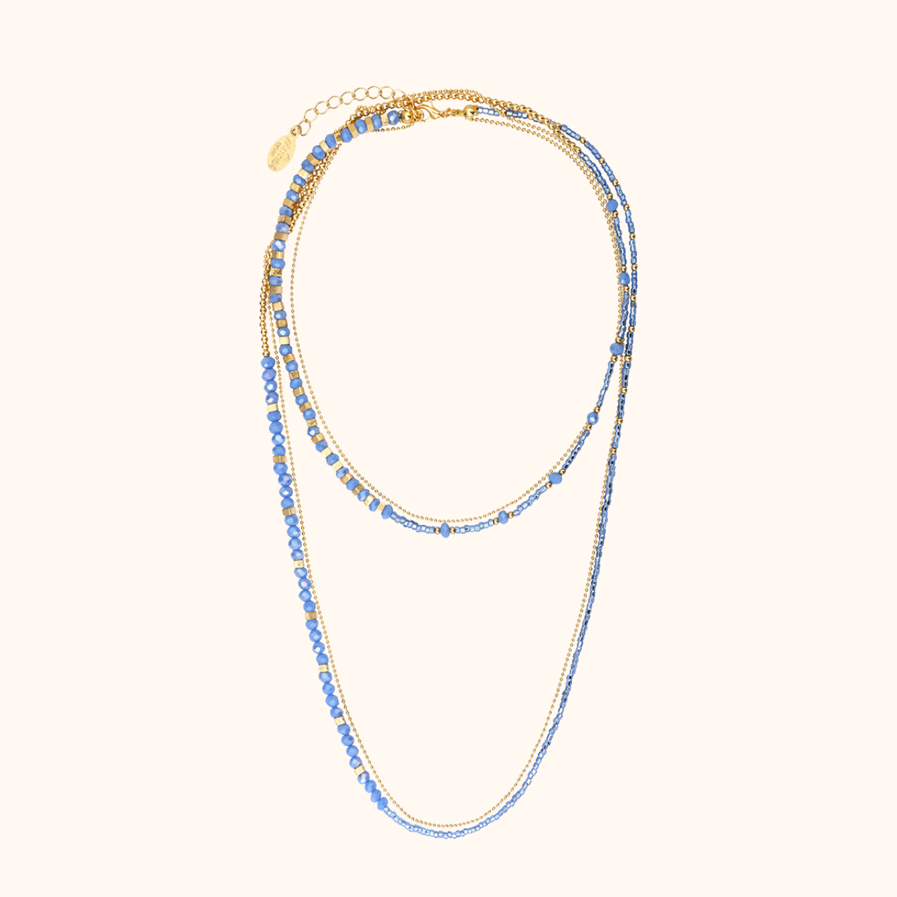 Divine Necklace-Bracelet 5 Turns Square