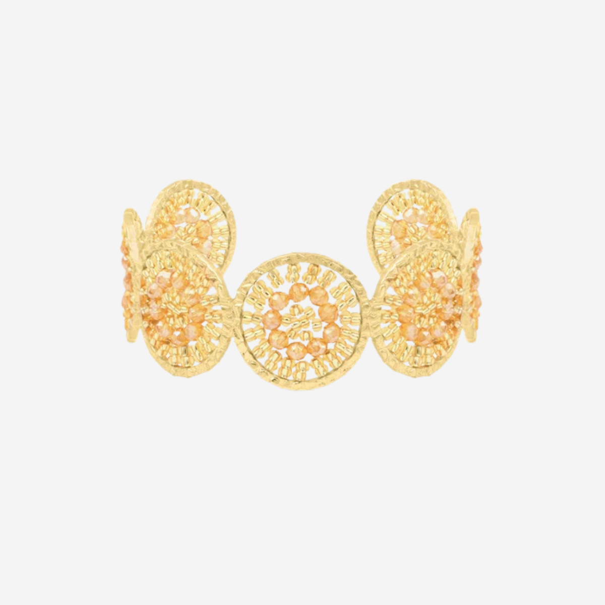 Manchette Marina Cuff in Golden