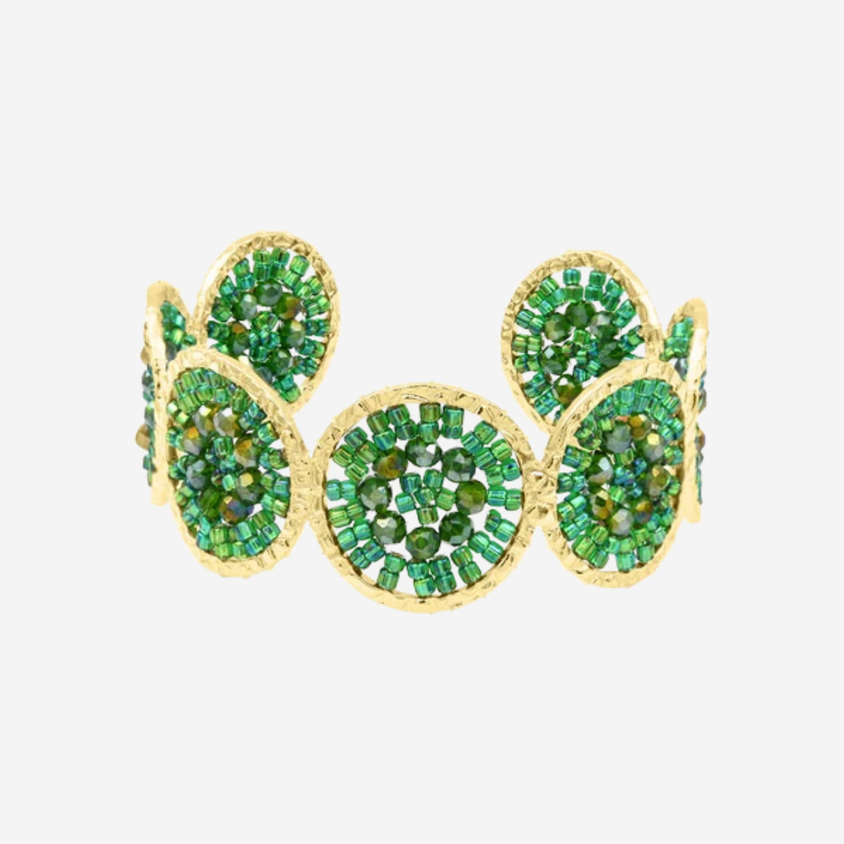 Manchette Marina Cuff in Vert Oasis