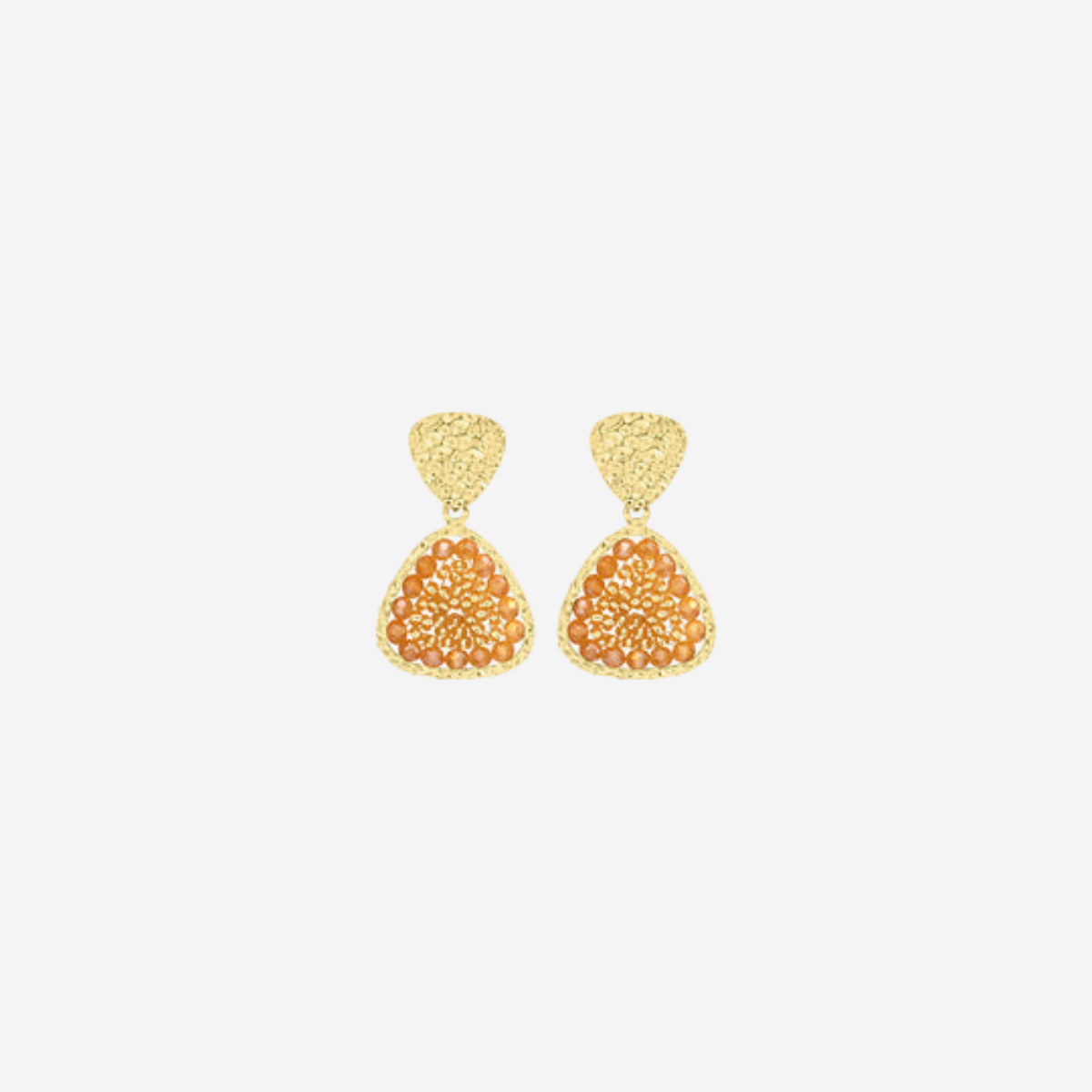 Mini Mae Earrings in Golden
