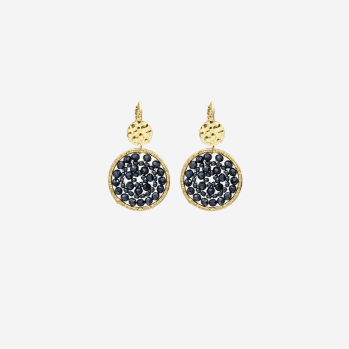 Paradise Earrings in Grey