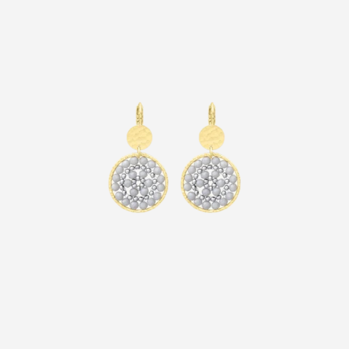 Paradise Earrings in Platinum