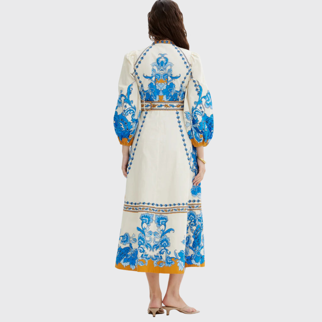 Baroqueen Floral Long Dress