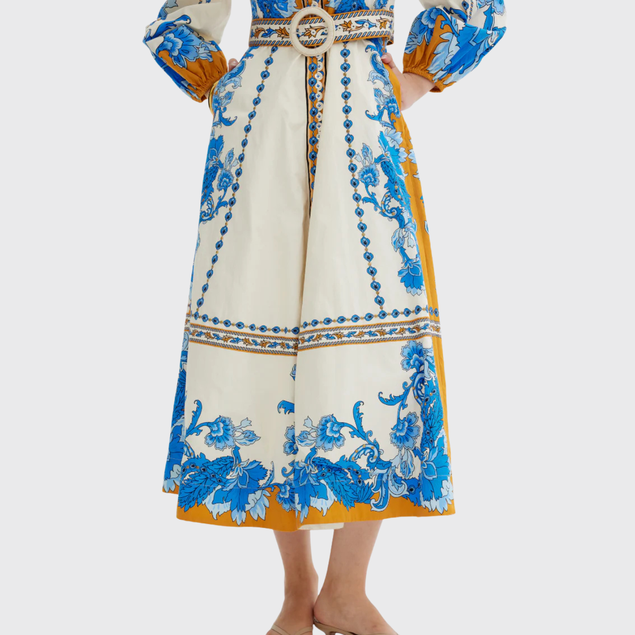 Baroqueen Floral Long Dress
