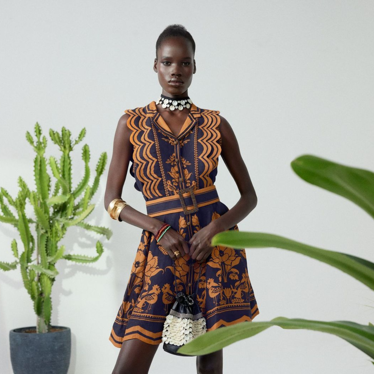 Vixeen Dress in Midnight Ink