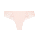 Caresse Tanga in Poudre Blush