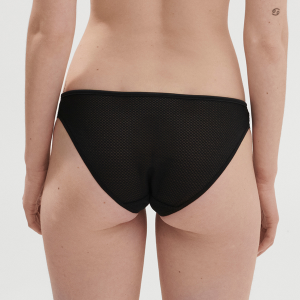 Dahlia Brief in Copper Black