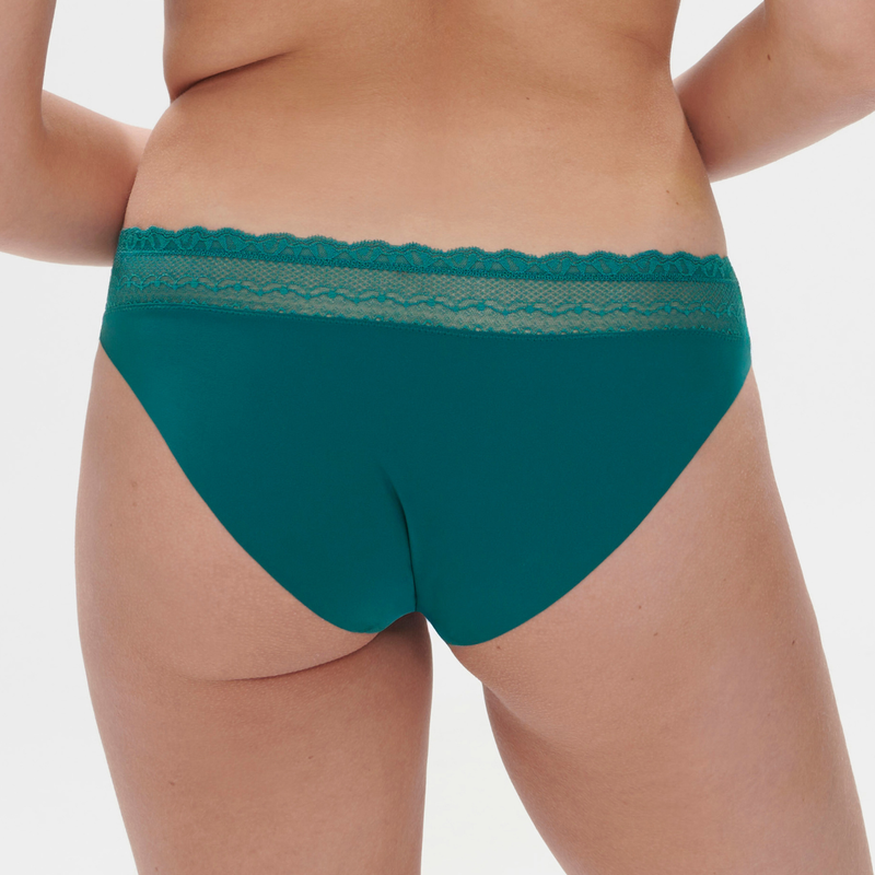 Destinee Brief in Pavo Blue