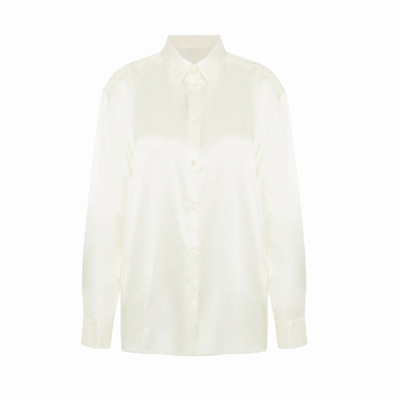 Love Me Silk Shirt in Natural