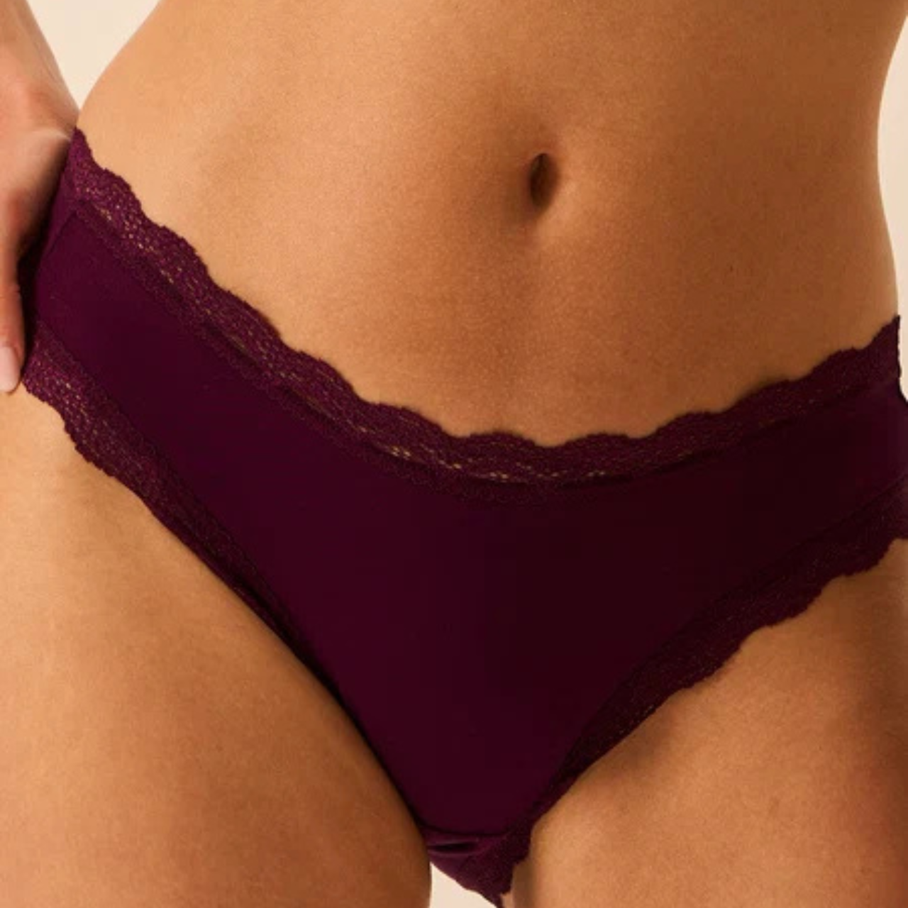 The Original Knicker Four Pack in Black Cherry & Olive
