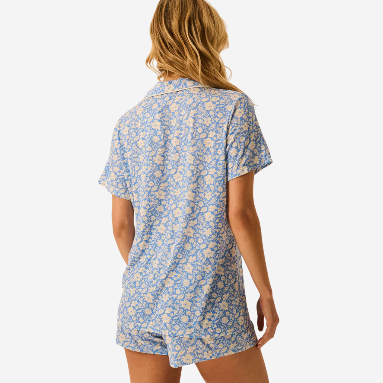 Cornflower Petals Short PJ Set