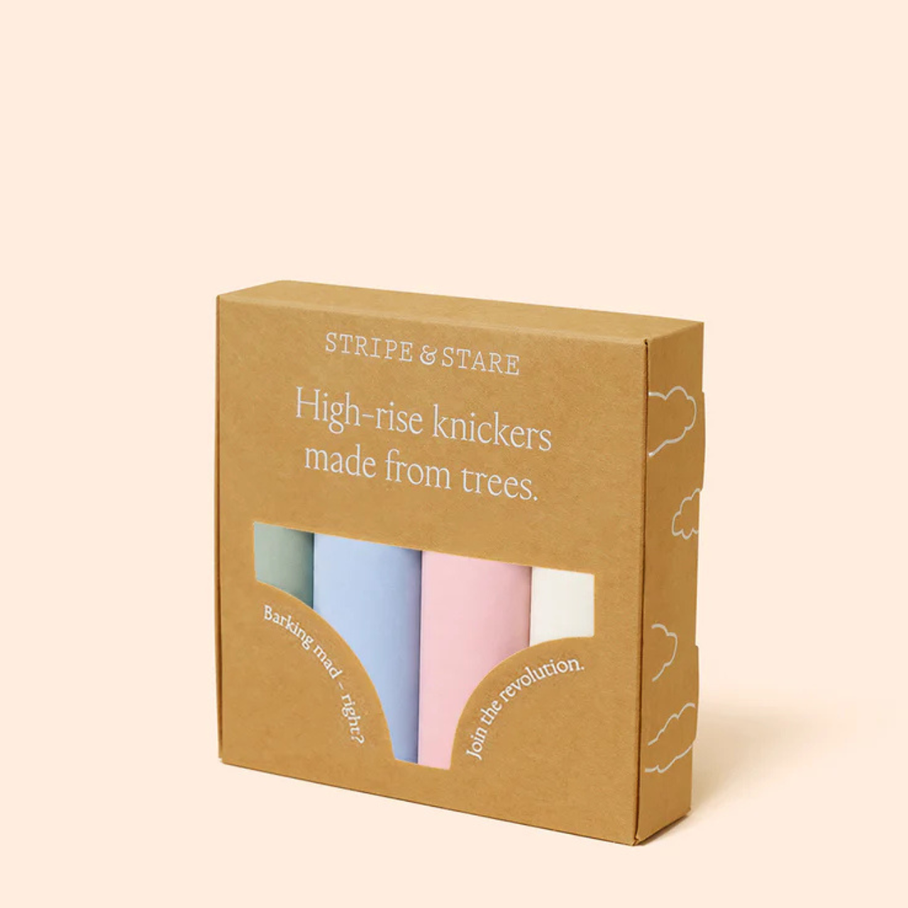 Eucalyptus Pastels High Rise Knicker Box