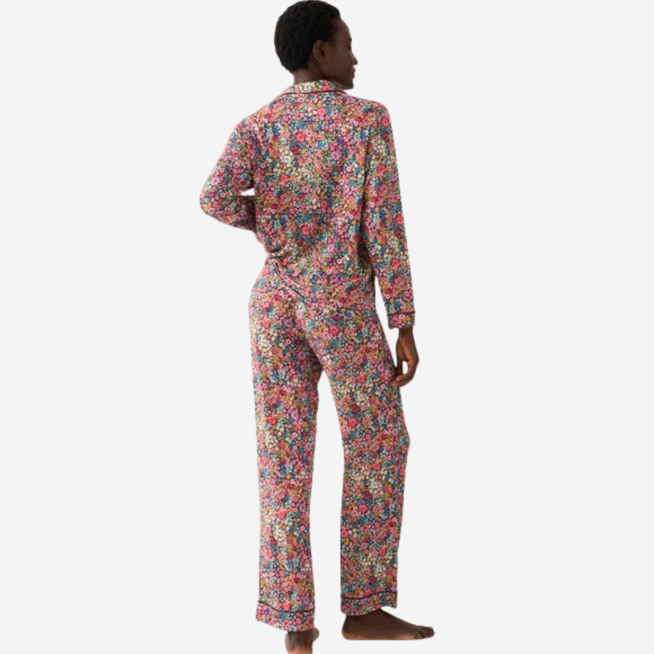 Long Pyjama Set - Pansy Pop
