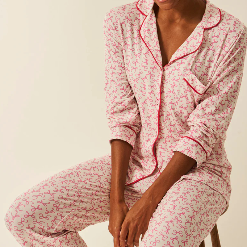 Long Pyjama Set - Put A Bow On It