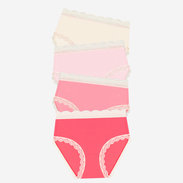 Coconut Ice High Rise Knicker Box