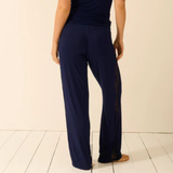 Eco Lace Long PJ Bottom in Navy