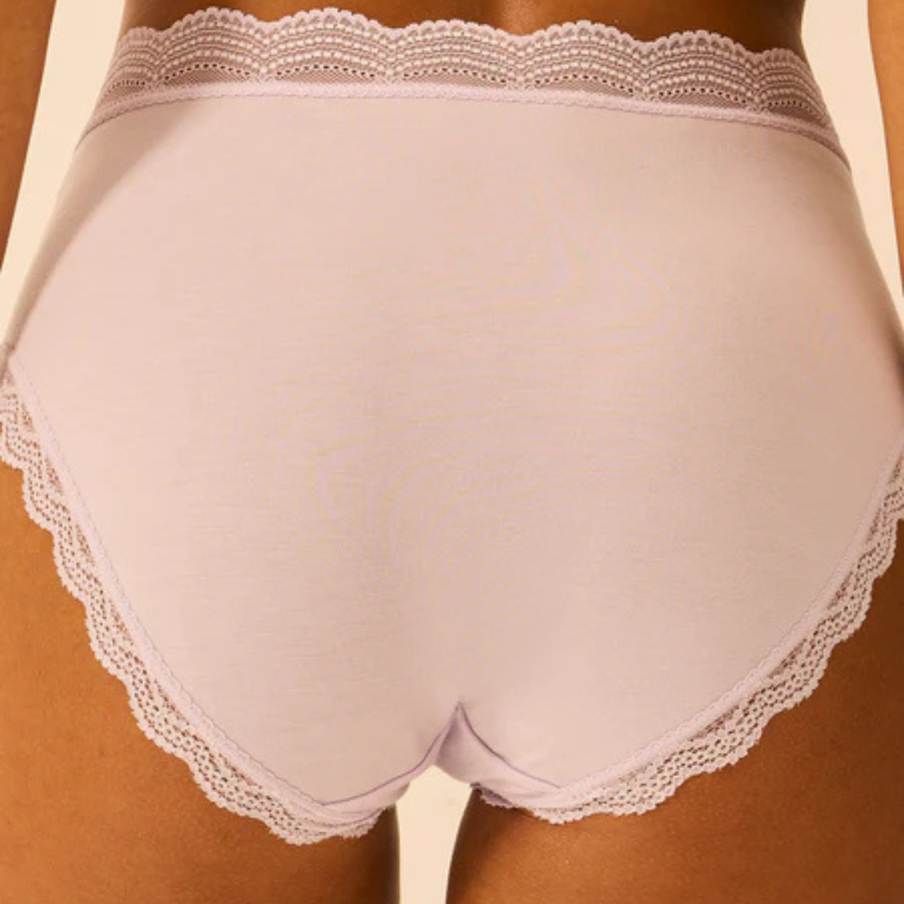 High Rise Knicker Box in Petal Pastel