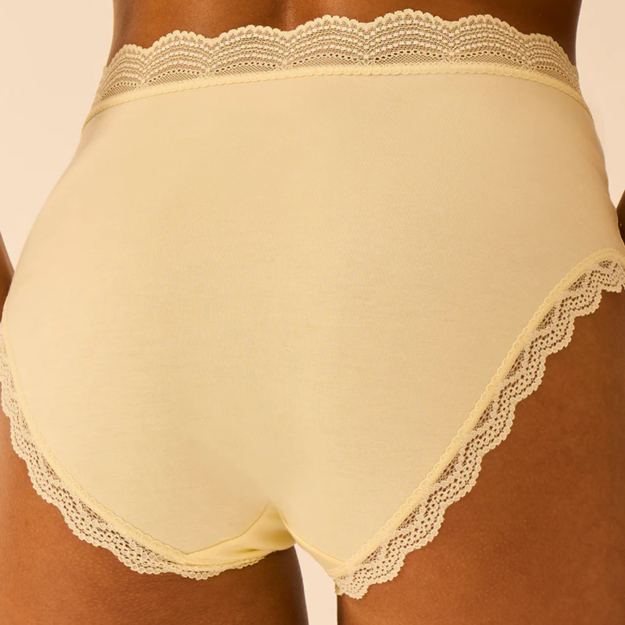 High Rise Knicker Box in Petal Pastel