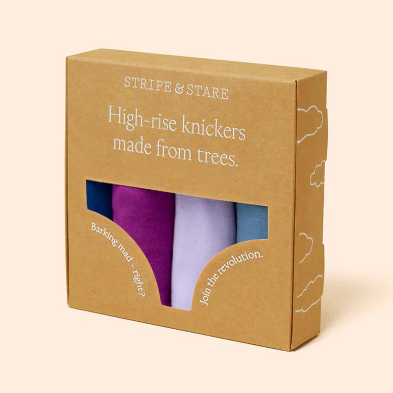 Orchid Tones High Rise Knicker Box
