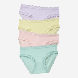 The Original Knicker Four Pack in Pastel Petal