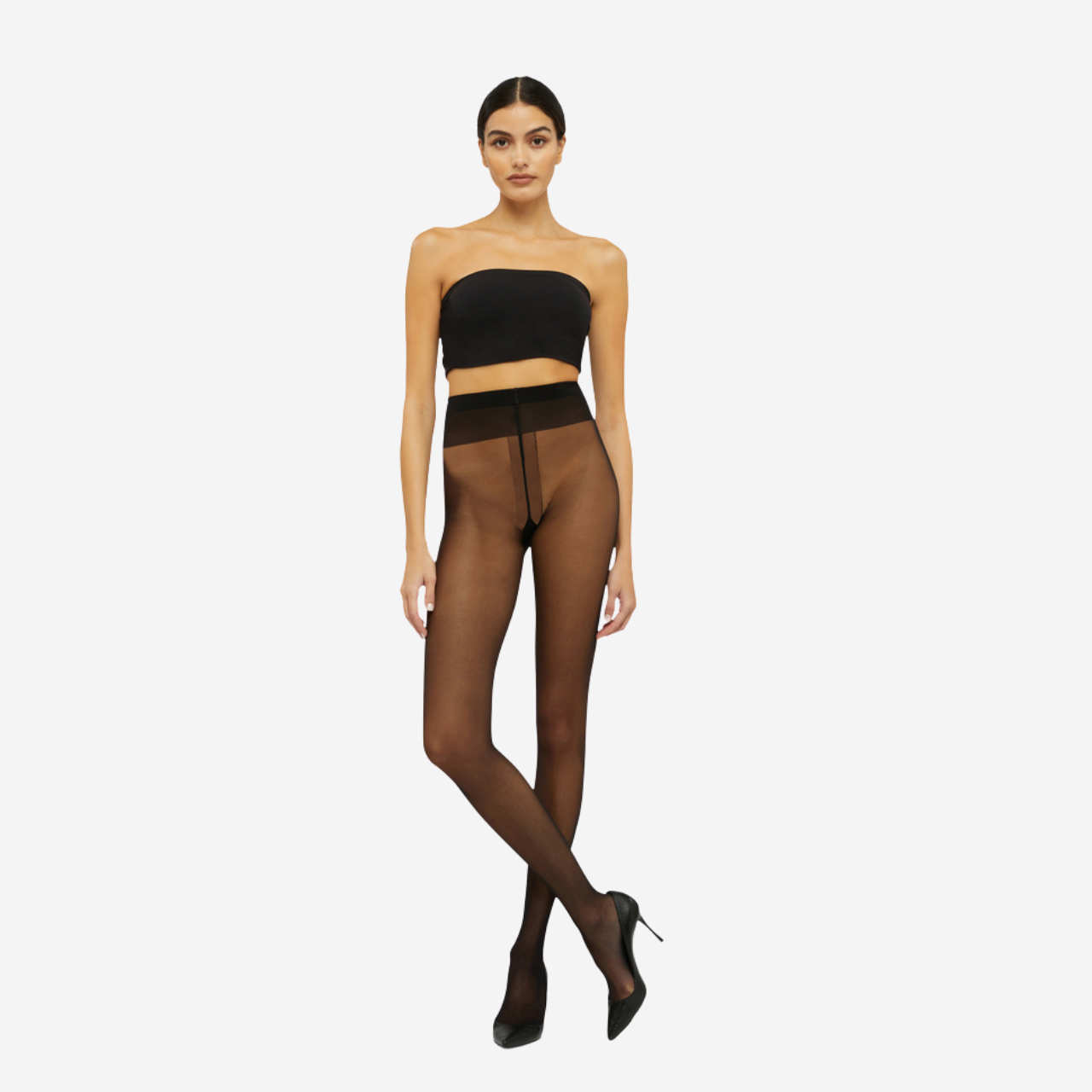 Individual 10 Tights in Black