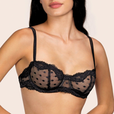 Nan Vertical Seam Balcony Bra