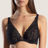 Rosessence Plunging Triangle Bra