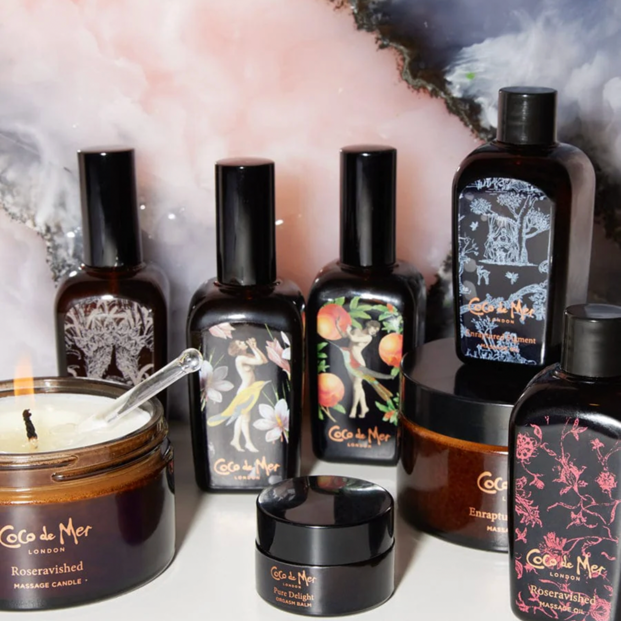 Coco de Mer Roseravished Massage Candle
